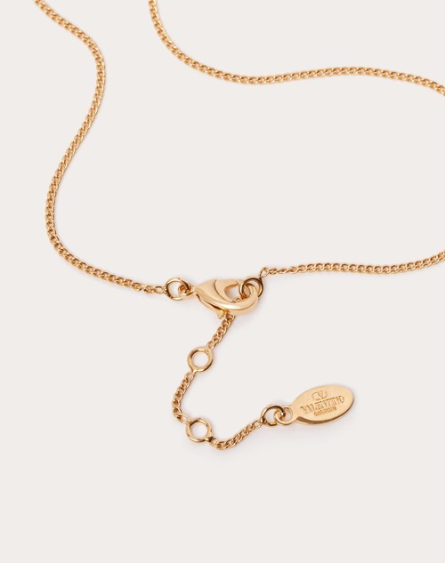 Red Valentino COLLANA VLOGO THE BOLD EDITION IN METALLO