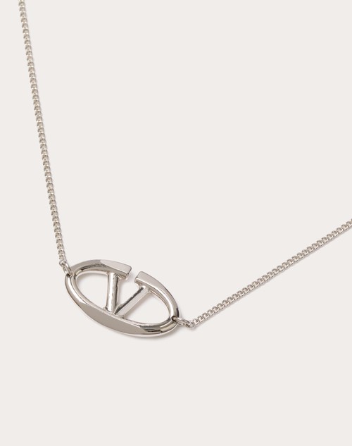Red Valentino COLLANA VLOGO THE BOLD EDITION IN METALLO
