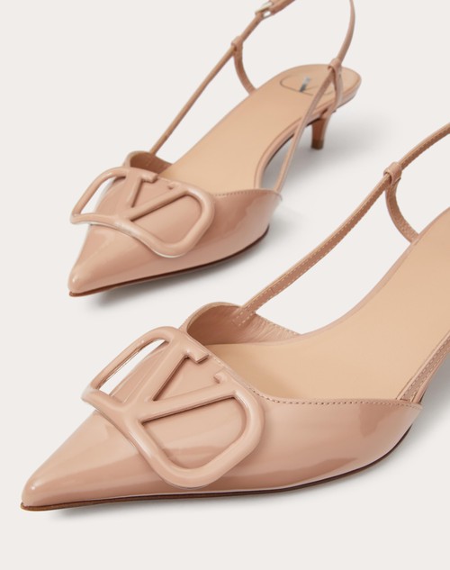 Red Valentino DÉCOLLETÉ SLINGBACK VLOGO SIGNATURE IN VERNICE 40MM