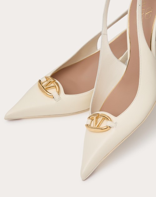 Red Valentino DÉCOLLETÉ SLINGBACK VLOGO THE BOLD EDITION IN VITELLO 60MM