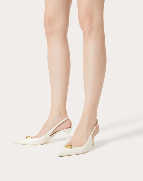 Red Valentino DÉCOLLETÉ SLINGBACK VLOGO THE BOLD EDITION IN VITELLO 60MM