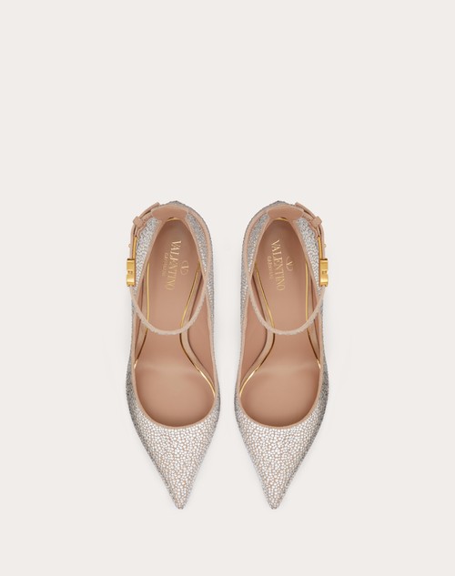Red Valentino DÉCOLLETÉ VALENTINO GARAVANI TAN-GO CON CRISTALLI 100MM