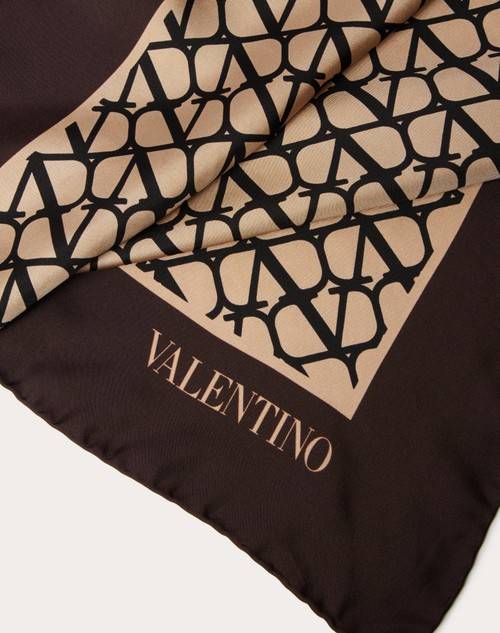 Red Valentino FOULARD 90X90 TOILE ICONOGRAPHE IN SETA