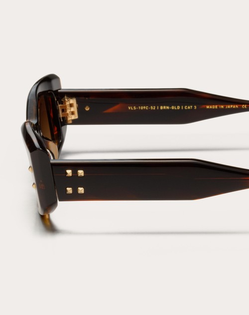 Red Valentino IV - OCCHIALE DA SOLE RETTANGOLARE IN ACETATO