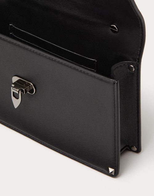 Red Valentino MINI BORSA A MANO ROCKSTUD IN VITELLO