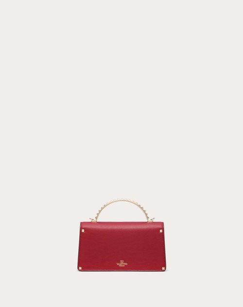 Red Valentino MINI BORSA A MANO ROCKSTUD IN VITELLO