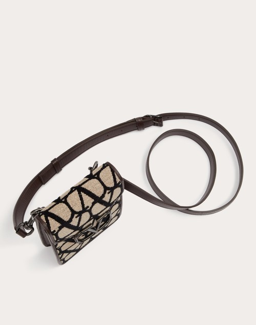 Red Valentino MINI CROSS BODY BAG LOCO' TOILE ICONOGRAPHE