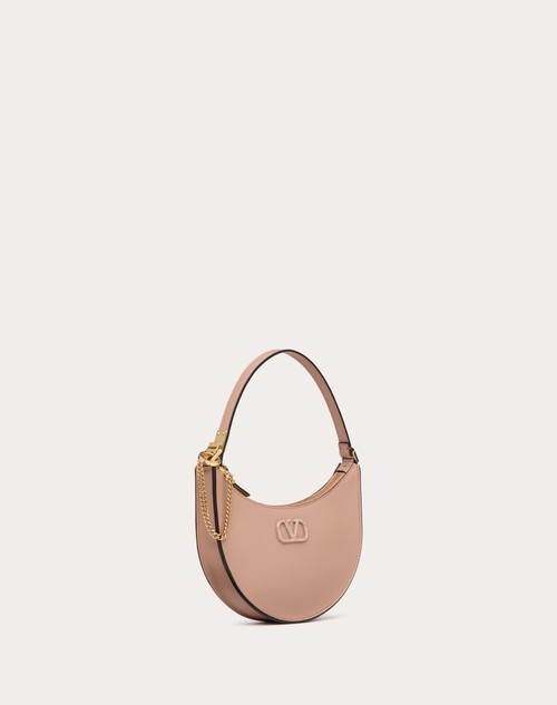 Red Valentino MINI HOBO VLOGO SIGNATURE IN VITELLO CON LOGO GIOIELLO