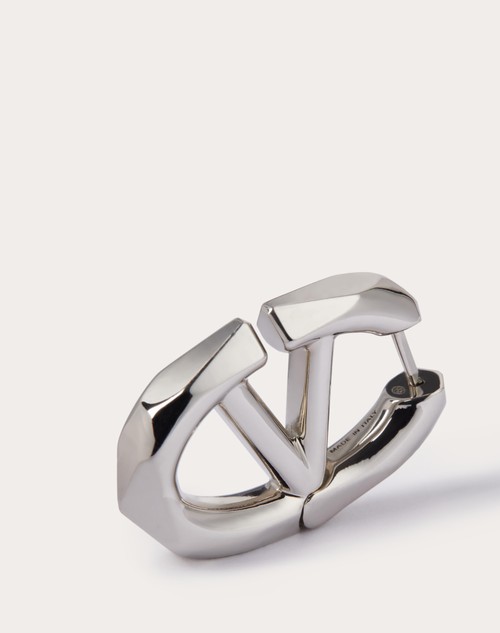 Red Valentino MONO ORECCHINO VLOGO BOLDIES IN METALLO