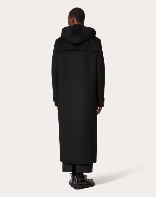 Red Valentino MONTGOMERY IN LANA E CASHMERE CON RICAMI ALTORILIEVO