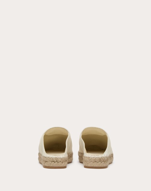 Red Valentino MULE VLOGO THE BOLD EDITION IN VITELLO GRANATO 25MM