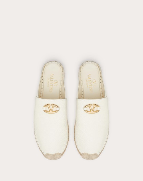 Red Valentino MULE VLOGO THE BOLD EDITION IN VITELLO GRANATO 25MM