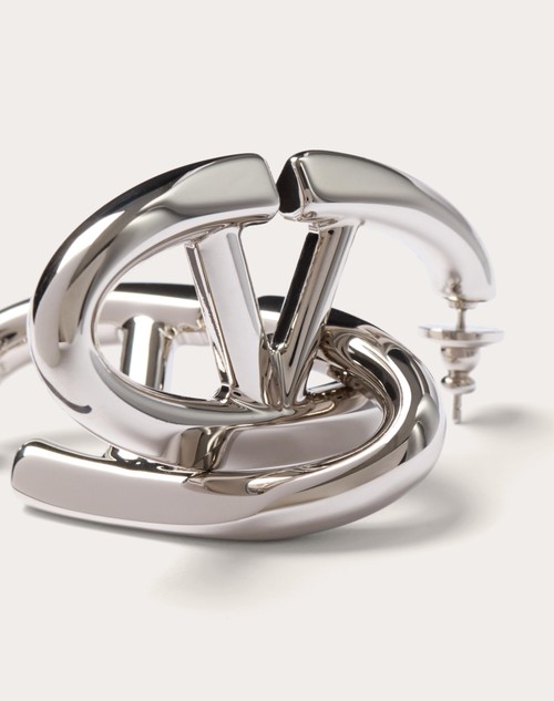 Red Valentino ORECCHINI VLOGO THE BOLD EDITION IN METALLO