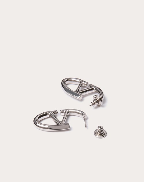 Red Valentino ORECCHINI VLOGO THE BOLD EDITION IN METALLO