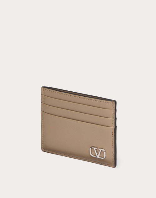 Red Valentino PORTACARTE VLOGO SIGNATURE IN VITELLO