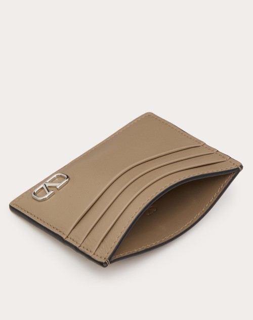 Red Valentino PORTACARTE VLOGO SIGNATURE IN VITELLO