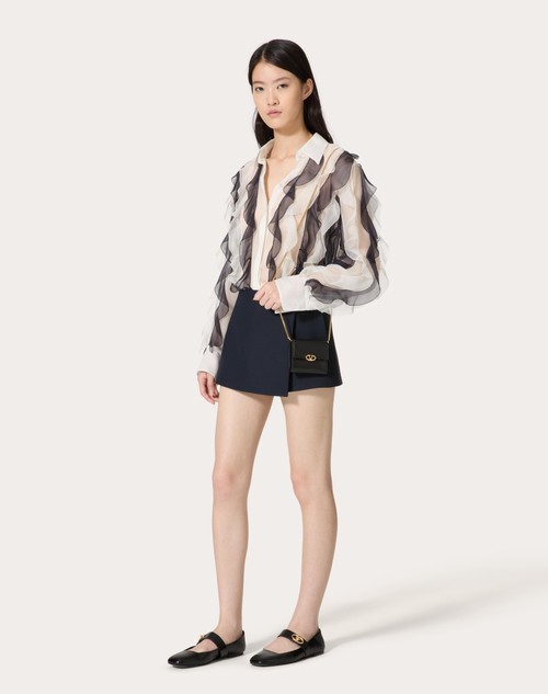 Red Valentino PORTAFOGLIO CON CATENA VLOGO THE BOLD EDITION IN VITELLO