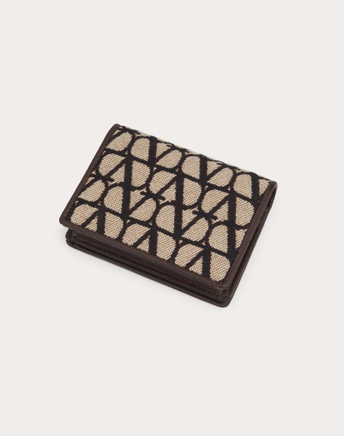 Red Valentino PORTAFOGLIO PICCOLO TOILE ICONOGRAPHE