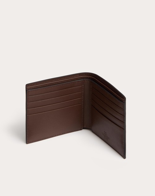 Red Valentino PORTAFOGLIO VLOGO THE BOLD EDITION IN CAPRA