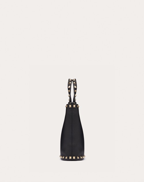 Red Valentino POUCH CON TRACOLLA ROCKSTUD IN VITELLO GRANATO