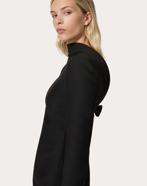 Red Valentino ABITO CORTO IN CREPE COUTURE