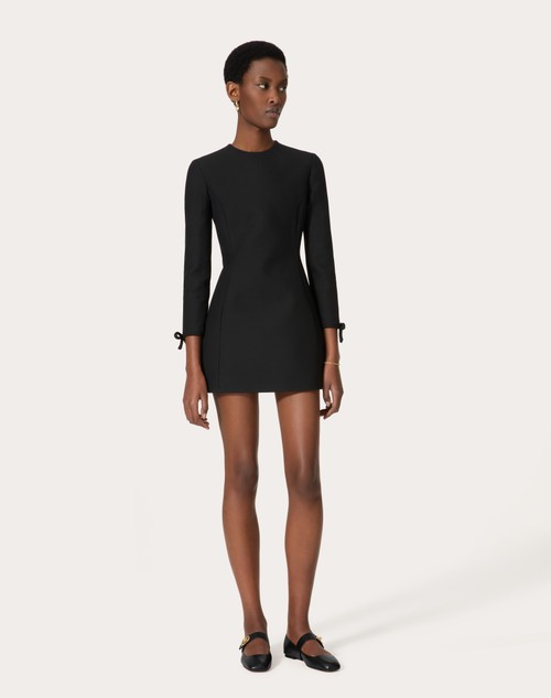 Red Valentino ABITO CORTO IN CREPE COUTURE