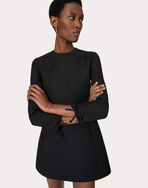 Red Valentino ABITO CORTO IN CREPE COUTURE