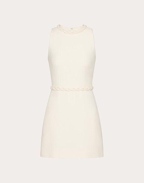 Red Valentino ABITO CORTO IN CREPE COUTURE