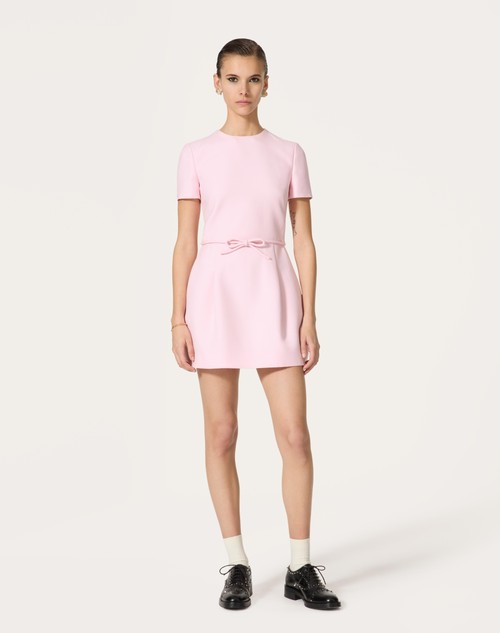 Red Valentino ABITO CORTO IN CREPE COUTURE
