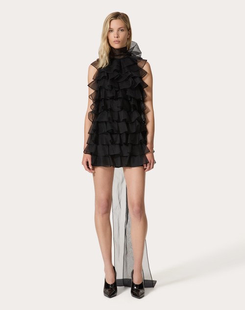 Red Valentino ABITO CORTO IN ORGANZA