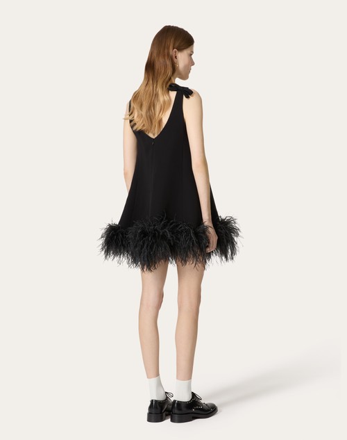 Red Valentino ABITO CORTO IN STRUCTURED COUTURE