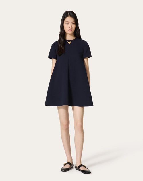 Red Valentino ABITO CORTO IN STRUCTURED COUTURE