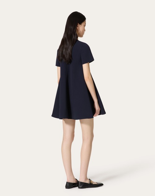 Red Valentino ABITO CORTO IN STRUCTURED COUTURE