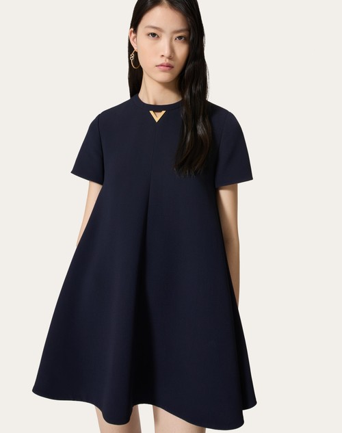 Red Valentino ABITO CORTO IN STRUCTURED COUTURE