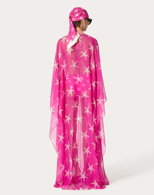 Red Valentino ABITO DA SERA IN CHIFFON STARFISH
