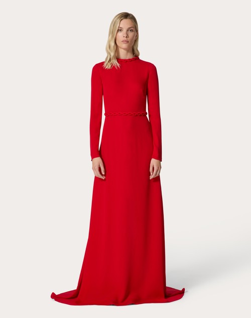 Red Valentino ABITO DA SERA IN GEORGETTE DOUBLE