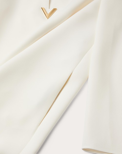 Red Valentino ABITO KAFTANO IN CADY COUTURE