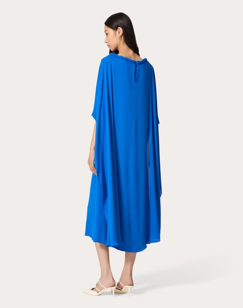 Red Valentino ABITO MIDI IN GEORGETTE DOUBLE