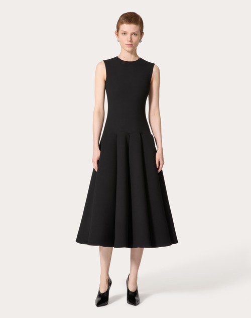Red Valentino ABITO MIDI IN LUXURY CREPE