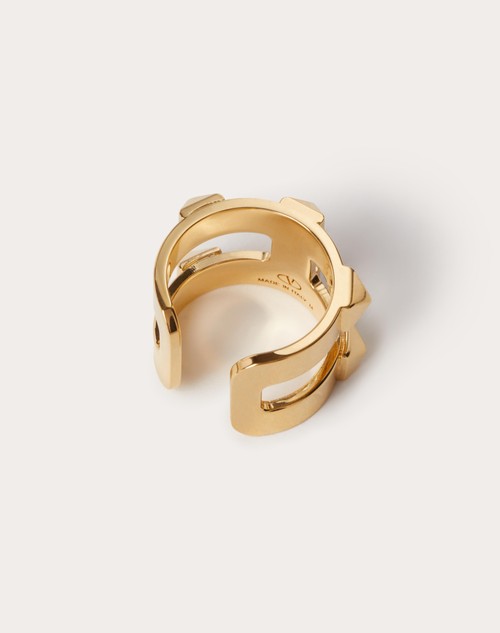 Red Valentino ANELLO ROCKSTUD IN METALLO