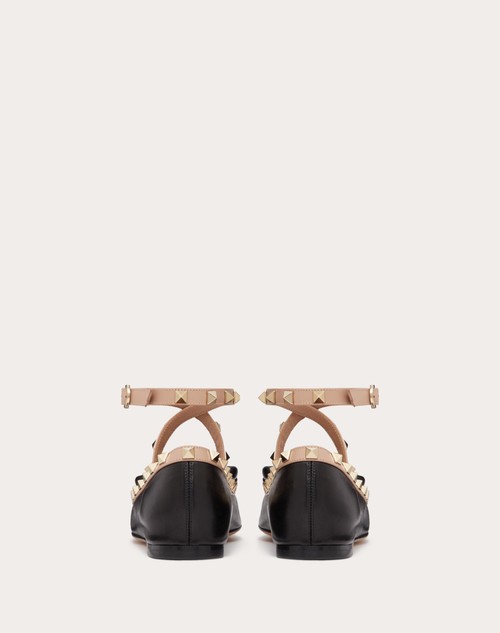 Red Valentino BALLERINA ROCKSTUD IN NAPPA