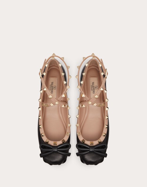Red Valentino BALLERINA ROCKSTUD IN NAPPA