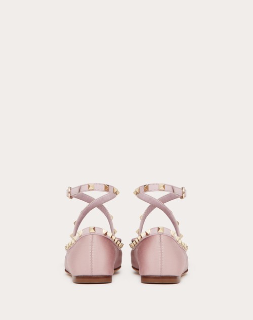 Red Valentino BALLERINA ROCKSTUD IN RASO