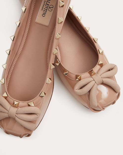 Red Valentino BALLERINA ROCKSTUD IN VERNICE