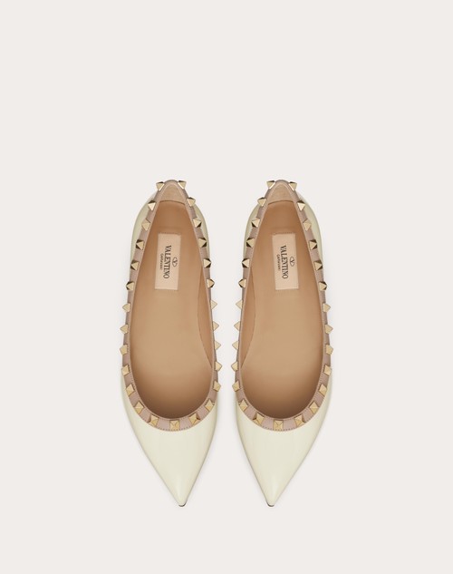 Red Valentino BALLERINA ROCKSTUD IN VERNICE