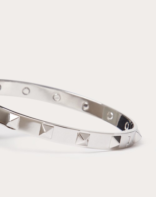 Red Valentino BANGLE ROCKSTUD IN METALLO