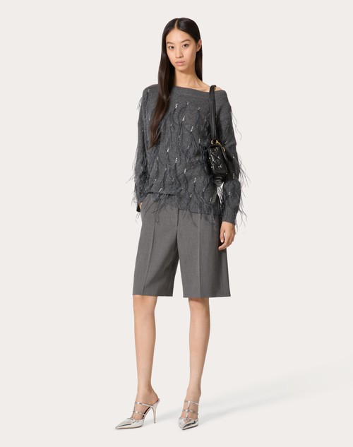 Red Valentino BERMUDA IN ACTIVE GABARDINE