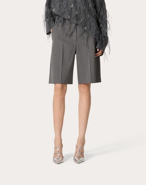 Red Valentino BERMUDA IN ACTIVE GABARDINE