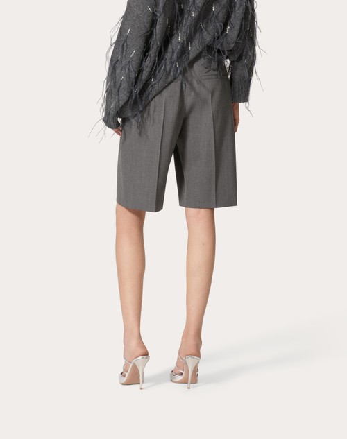 Red Valentino BERMUDA IN ACTIVE GABARDINE