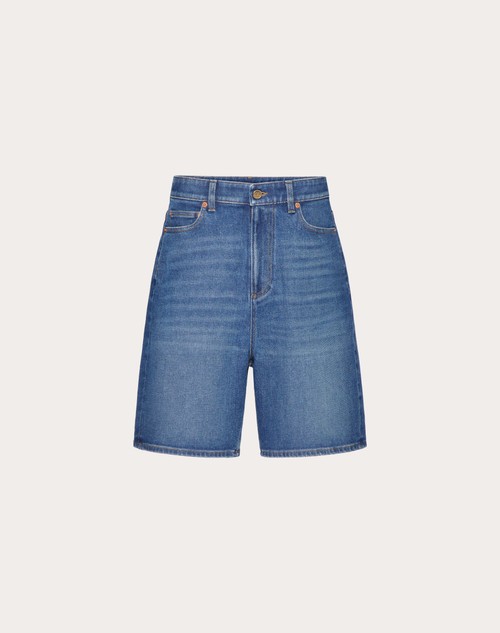 Red Valentino BERMUDA IN DENIM